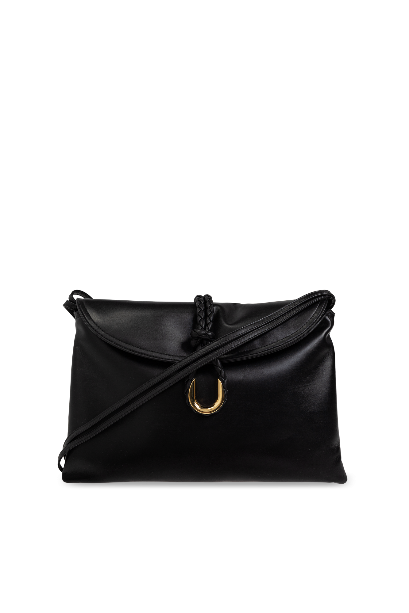 ショルダーバッグ・ポシェット BOTTEGA VENETA LIBERTA LEATHER CROSSBODY BAG Liberta Mini leather crossbody bag in black - Bottega Veneta